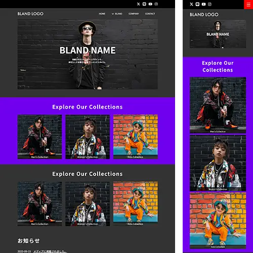 fashion1_simple_slide_black_purple