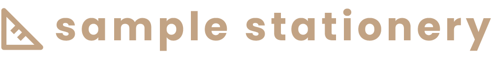 Sample stationery